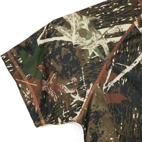 Canyon Guide Outfitters Shirt Quick Dry Camo Brown Hunting M Medium - Picture 6 of 10